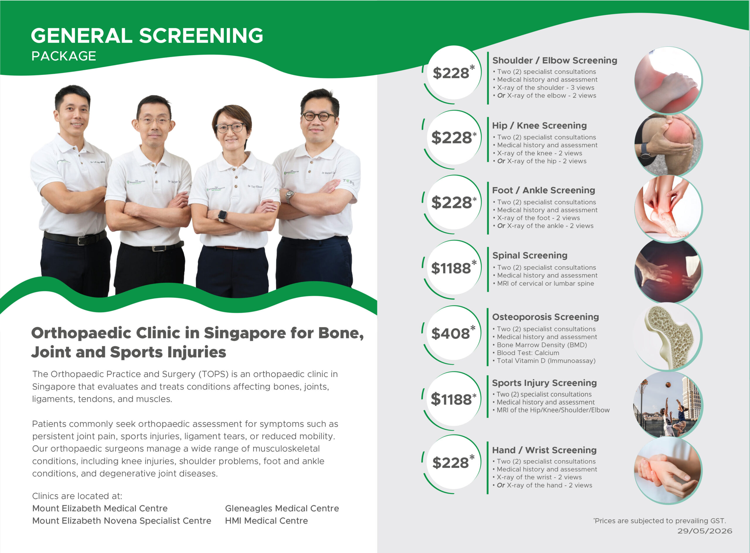 TOPS Health Screening